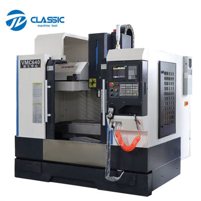 대만 브랜드 미니 수직 머시닝 센터 VMC640 cnc 금속 밀링 머신