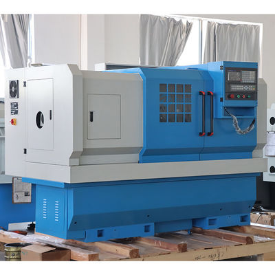 판매를 위한 금속 편평한 침대 CNC 선반 CK6140 수평한 Cnc 선반 기계