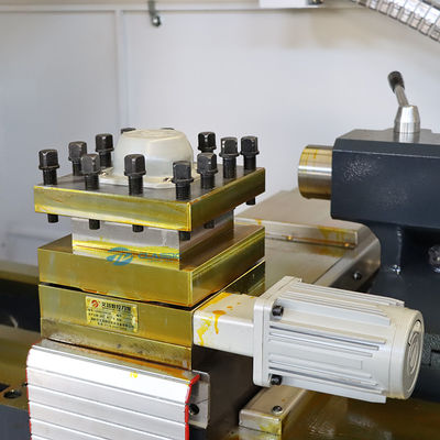 금속 작업 평면 침대 cnc 기계 CK6136 산동 선반 기계