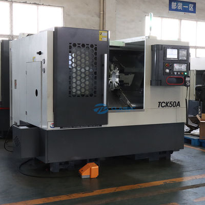 경사 침대 선반 기계 CNC TCK50A 선반 기계 및 CNC 선반 기계